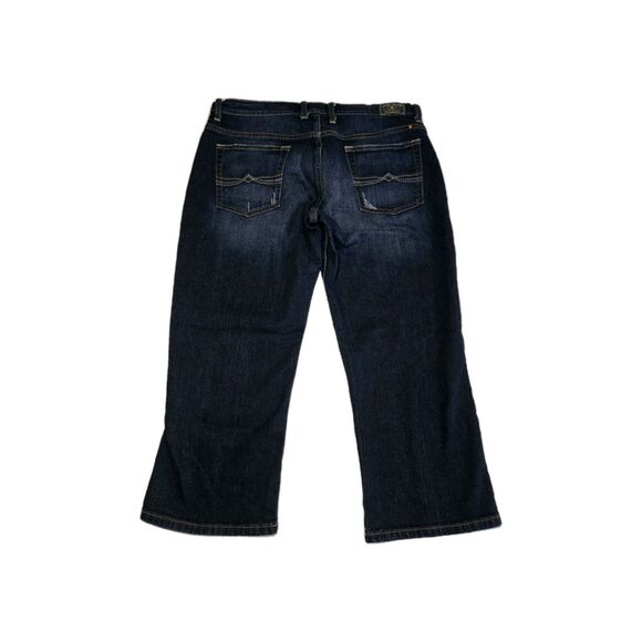 Lucky Brand Jeans Womens 14/32 Dark Wash Easy Rider Baggy Y2k Bootcut Mid Rise - Picture 8 of 15